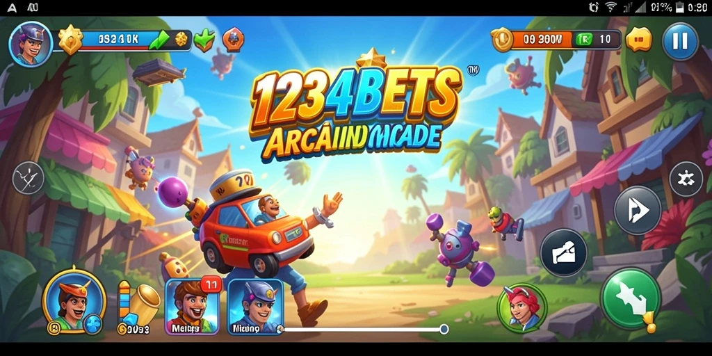 Screenshot 1234BETS menampilkan aksi gameplay yang menegangkan.