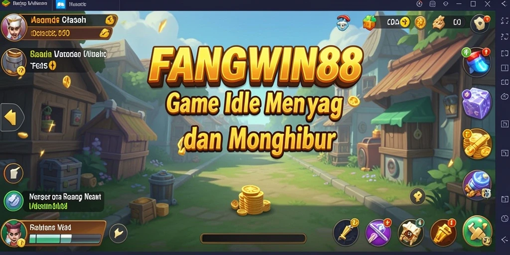 Tangkapan layar utama FANGWIN88 menunjukkan gameplay Idle yang menarik.