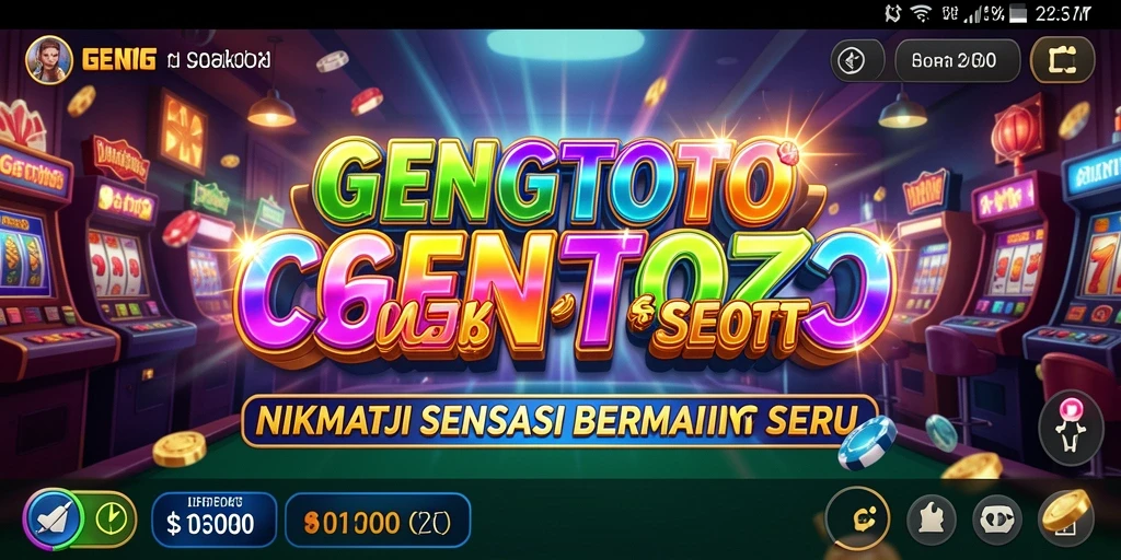 Tampilan menarik dari gameplay GENGTOTO Slot yang penuh warna.